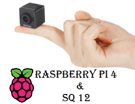 Делаем вэб камеру из raspberry pi и quelima sq 12